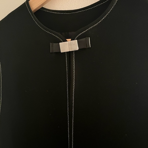 Long Black Vest - Picture 2 of 9